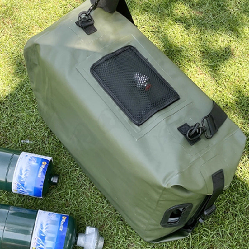 Camping Shower With A Constant-temperature Water Heater