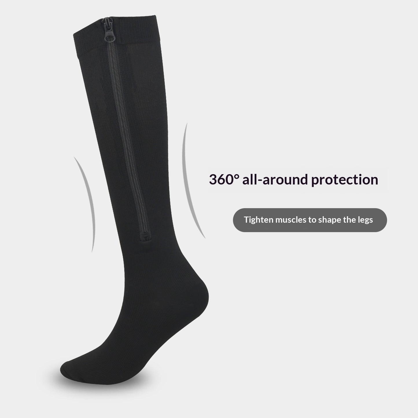 Women's Calf-Length Outdoor Fitness Running Compression Socks