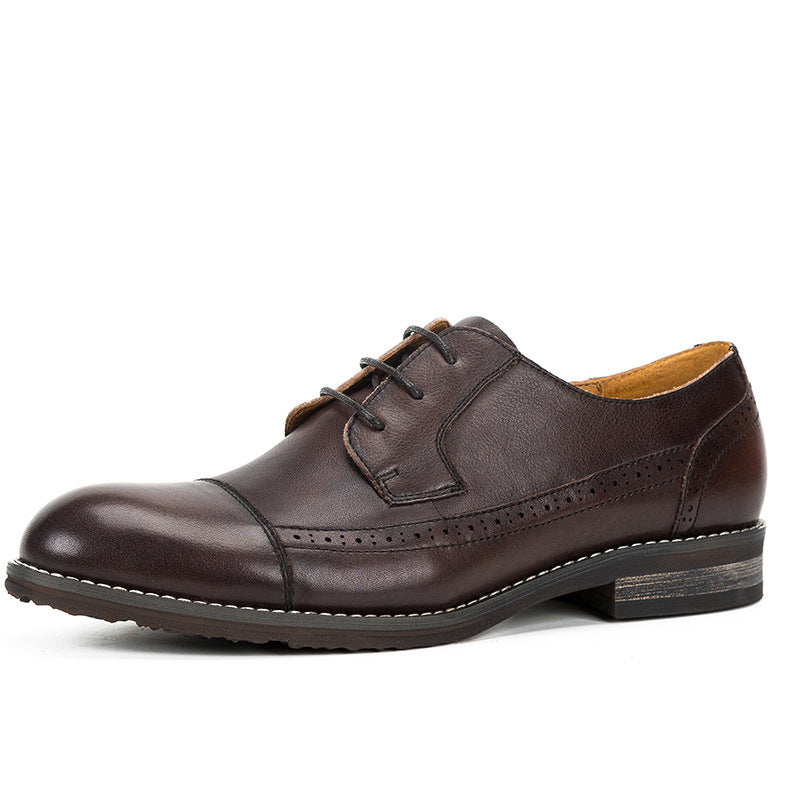 British Casual Men's Leather Shoes