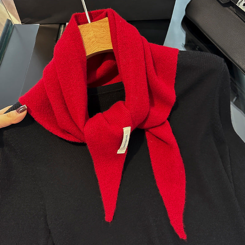 Women's Headscarf Shawl With High-end Casual Warmth And Versatility