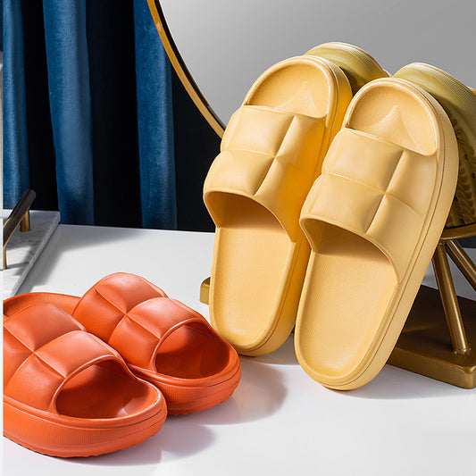Women's thick-soled summer indoor soft-soled slippers