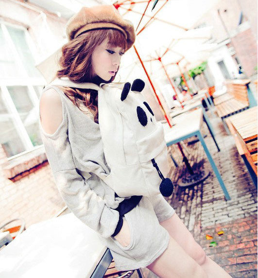 Panda shoulder bag