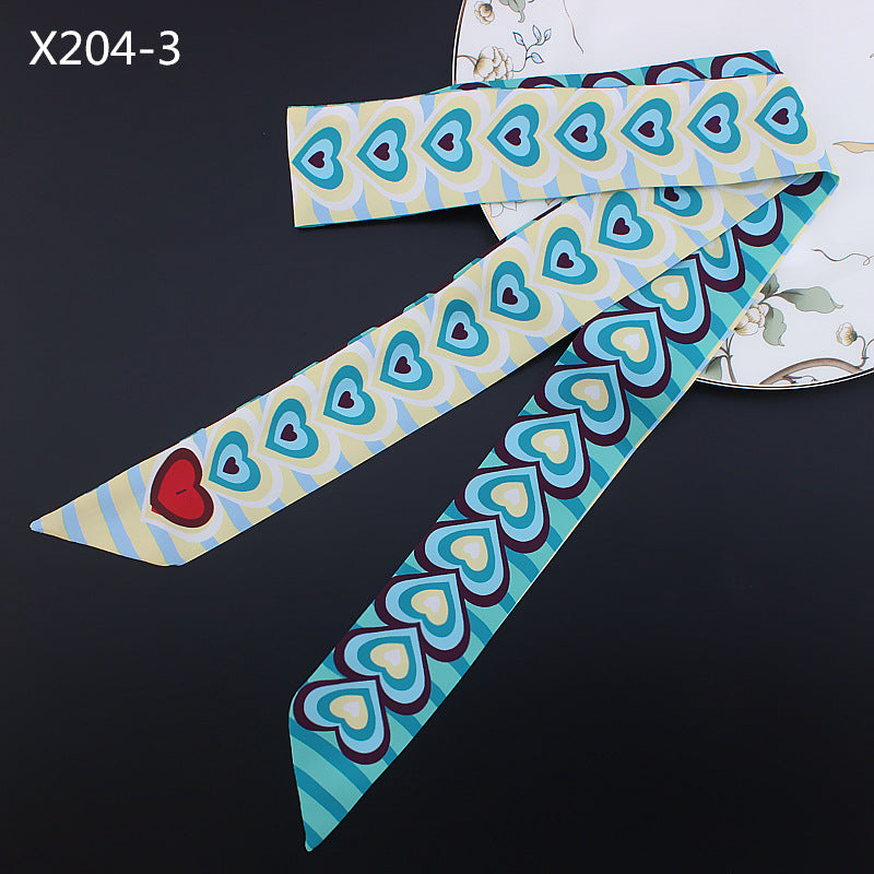 Korean love hair ribbon streamer