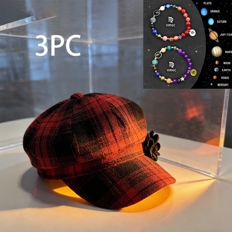 British-style Casual Painter Hat That Is Versatile And Can Show Off Your Face