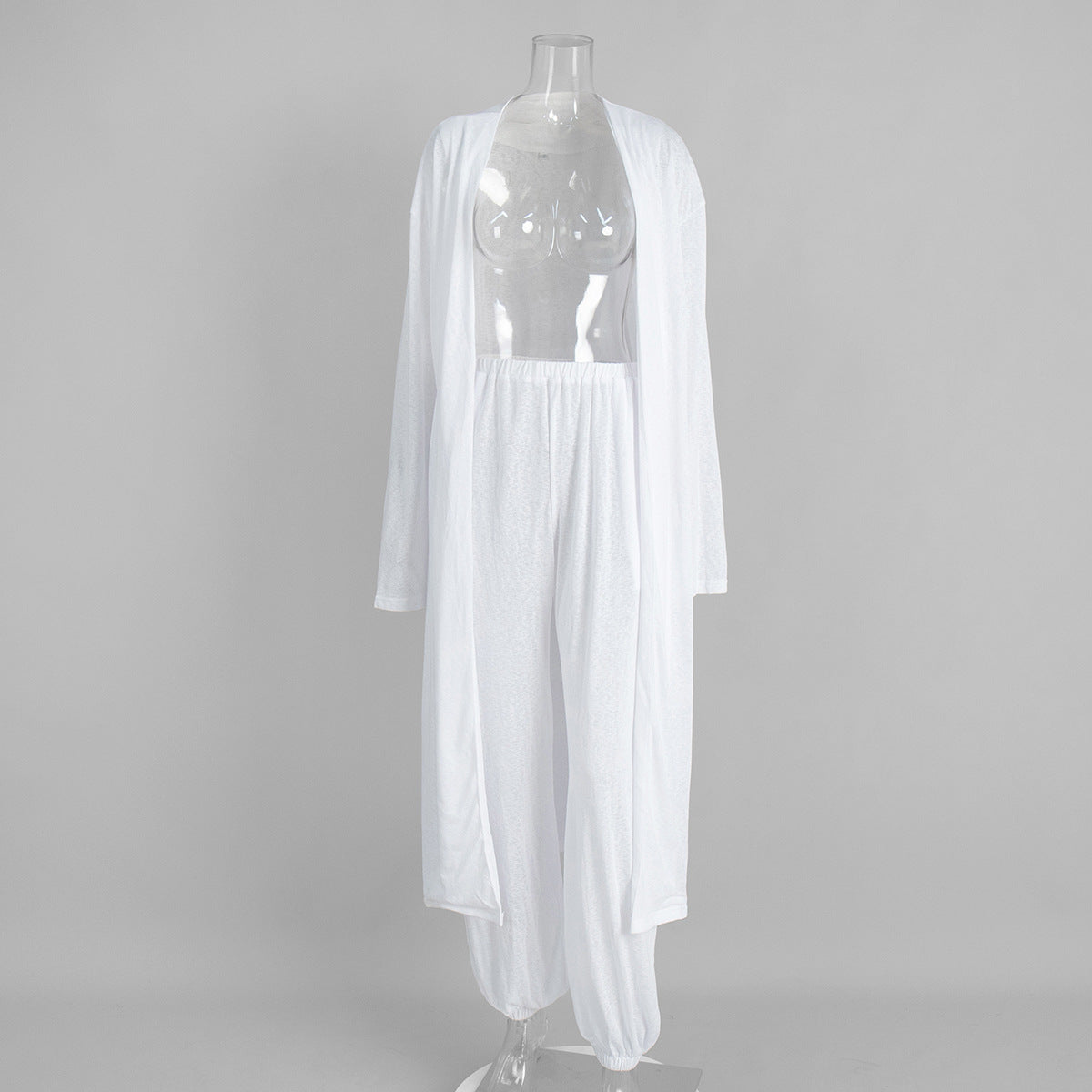 Women's Shawl Harem Pants Pajama Set