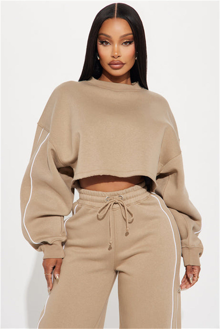 Casual Fashion Long Sleeve Sport Sweatsuit