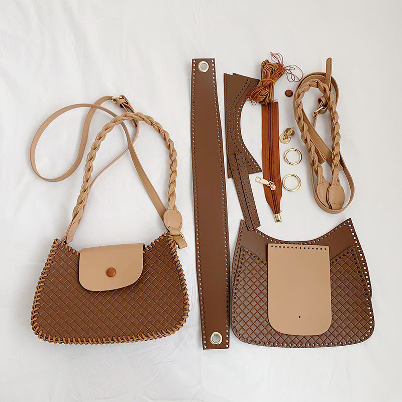 Diy Hand Bag Self Made Woven Material