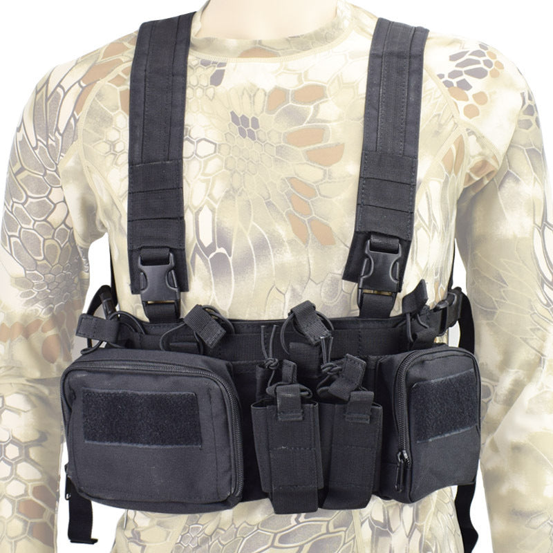 Tactical Suit Chest Hanging Vest Multi-function