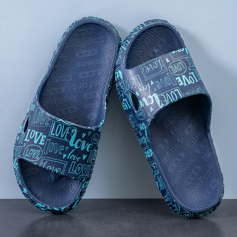 International Station Trendy Beach Non-slip EVA Custom Home Sandals And Slippers