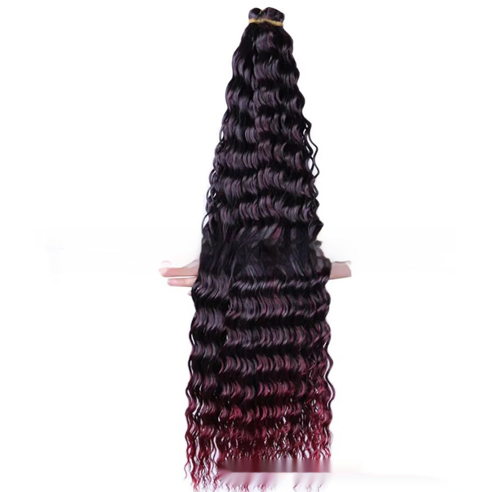 Deep Wave Wig Crochet Latin American Curly Hair
