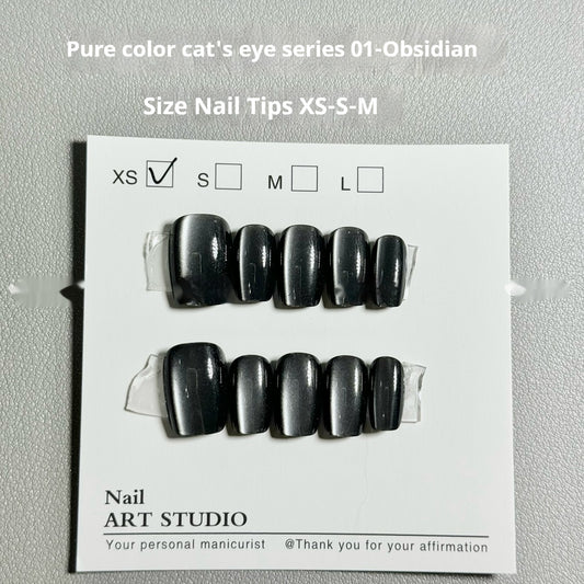 Solid Color Cat Eye Series 01 Obsidian Aurora Armor Wear Armor