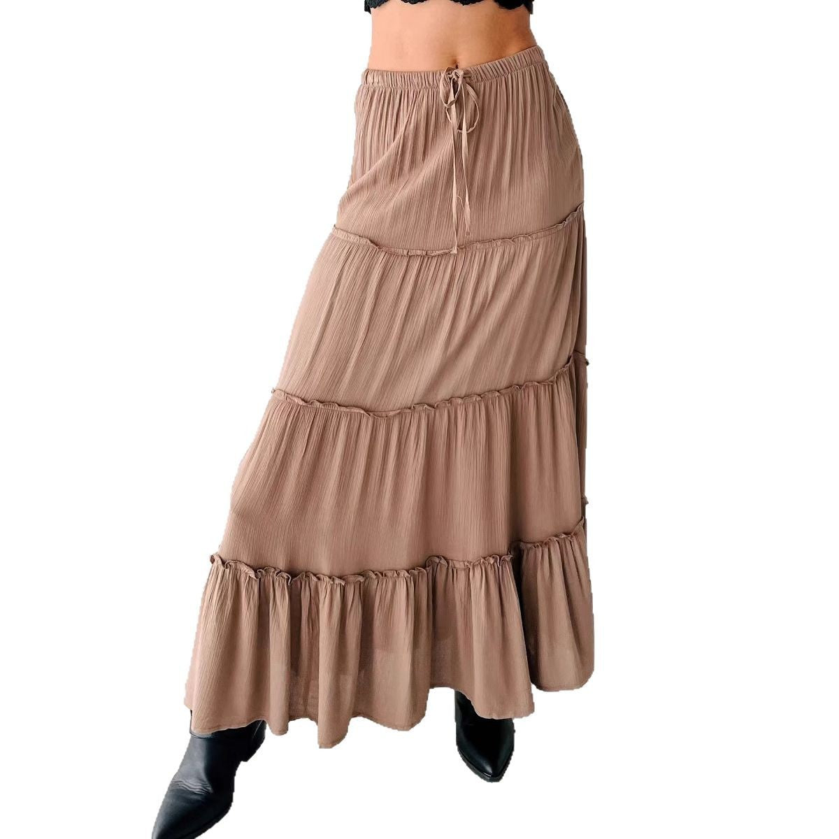 Stitching Casual Women's Clothing Cake Dress