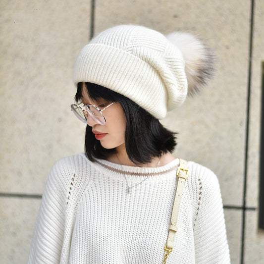 Women's Warm Ear Protection Wool Hat