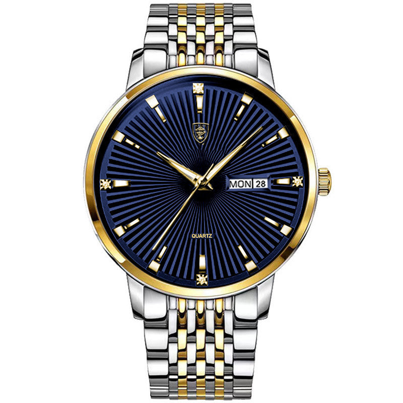 New Waterproof Luminous Men's Watch Business Quartz Watch