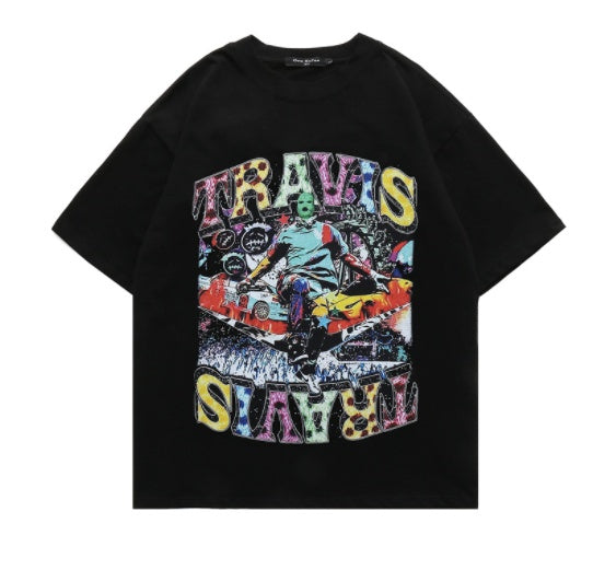 Youth Street Casual Round Neck Half Sleeve Men
