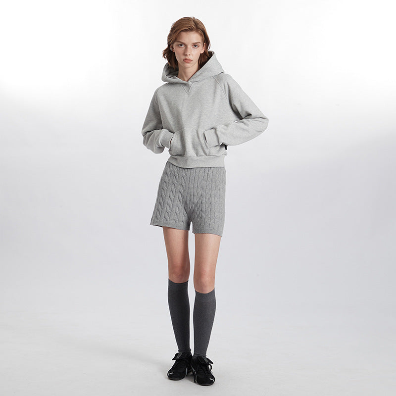 American Autumn Winter Sweater Hooded New Loose Leisure Pullover