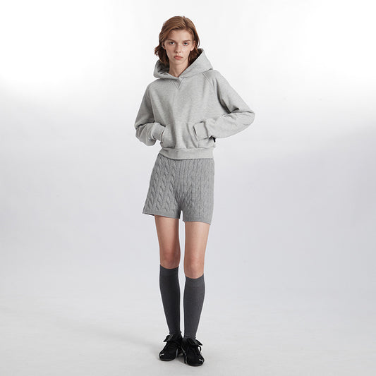 American Autumn Winter Sweater Hooded New Loose Leisure Pullover