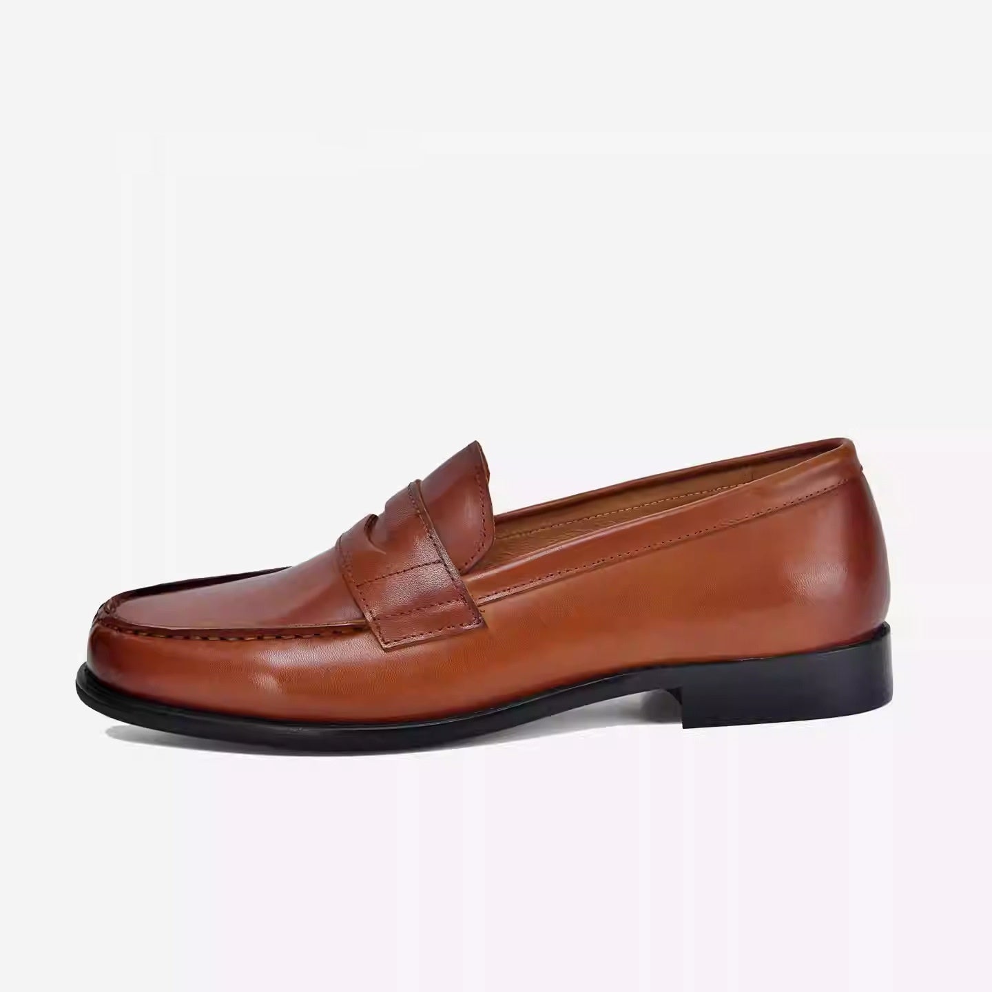 British-style Loafers Comfortable Slip-on Mens Boat Shoes