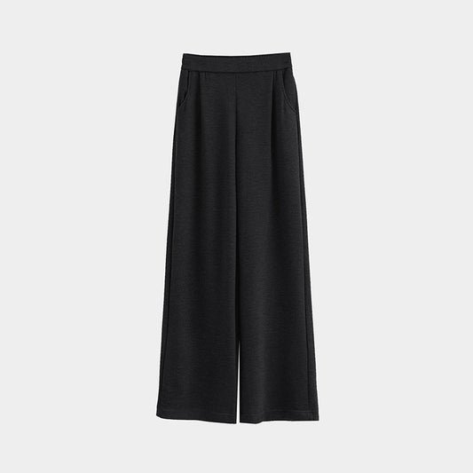 Casual Style High Waist Wide Leg Straight New Casual Pants For Women