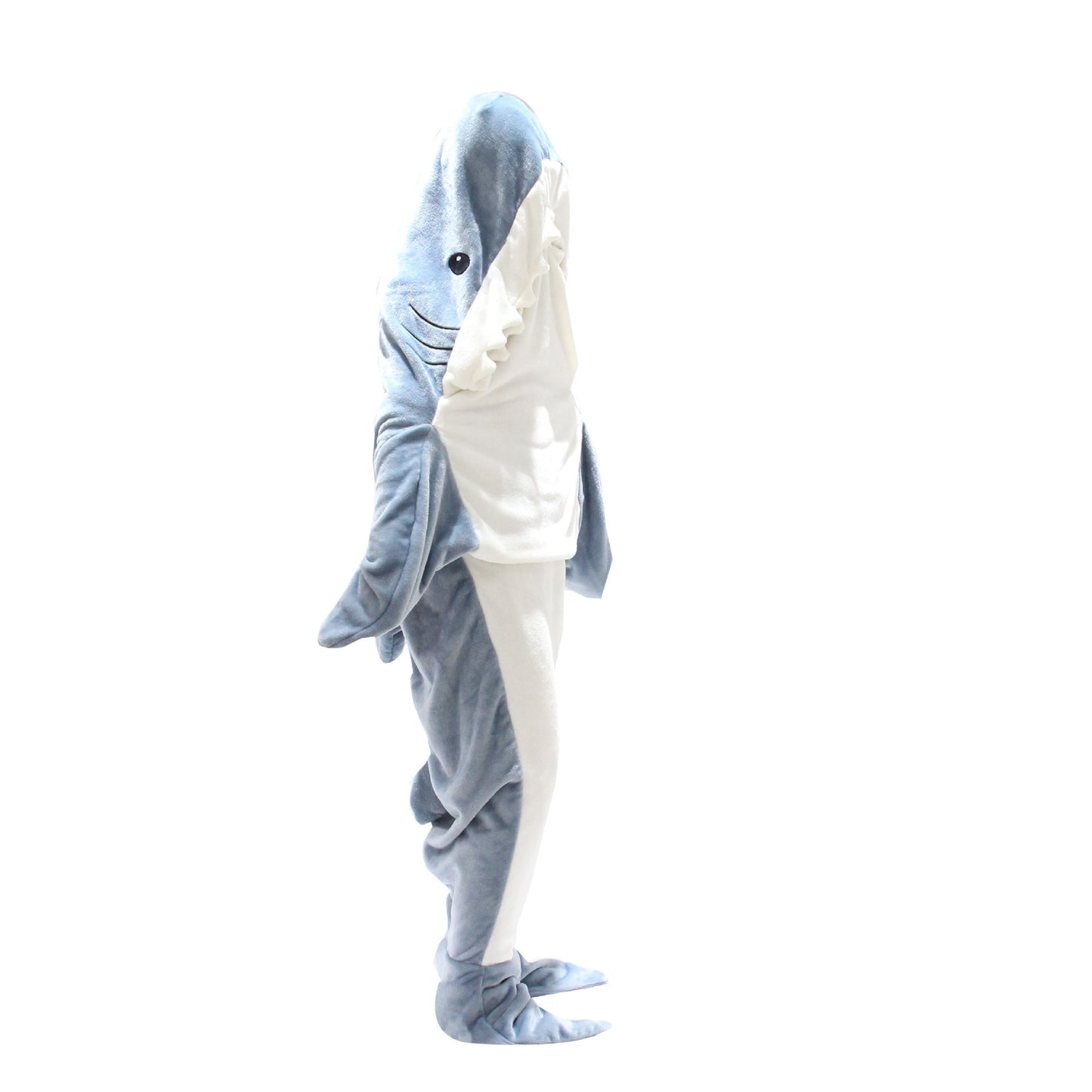 Cartoon Shark Sleeping Bag Pajamas Office Nap Shark Blanket Karakal High Quality Fabric Mermaid Shawl Blanket For Children Adult