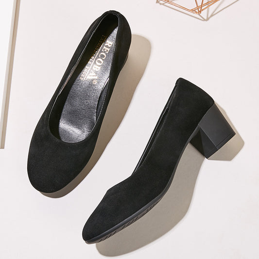 Super Soft Suede Business Workplace Office Women's Shoes