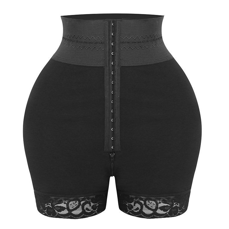 High Waist Breasted Waist Girdling Bodybuiding Hip Raise Shaping Pants