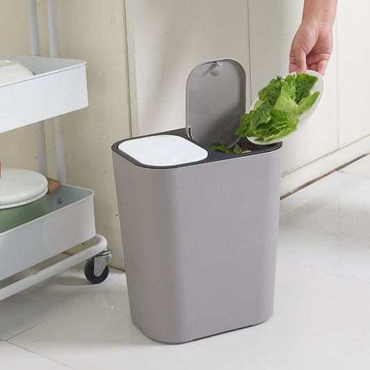 Household Classification Trash Can Living Lid Dry And Wet Separation Trash