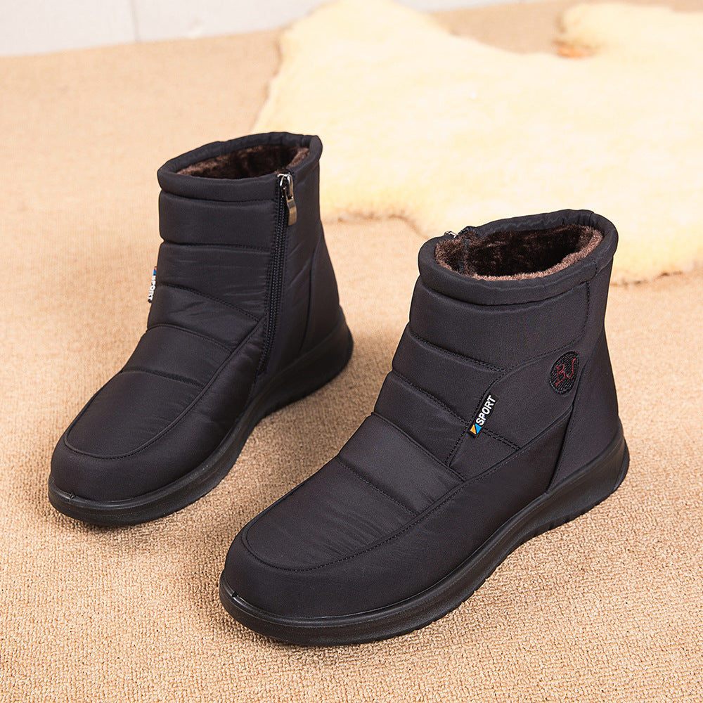 Women's High-top Waterproof Non-slip Cotton Boots
