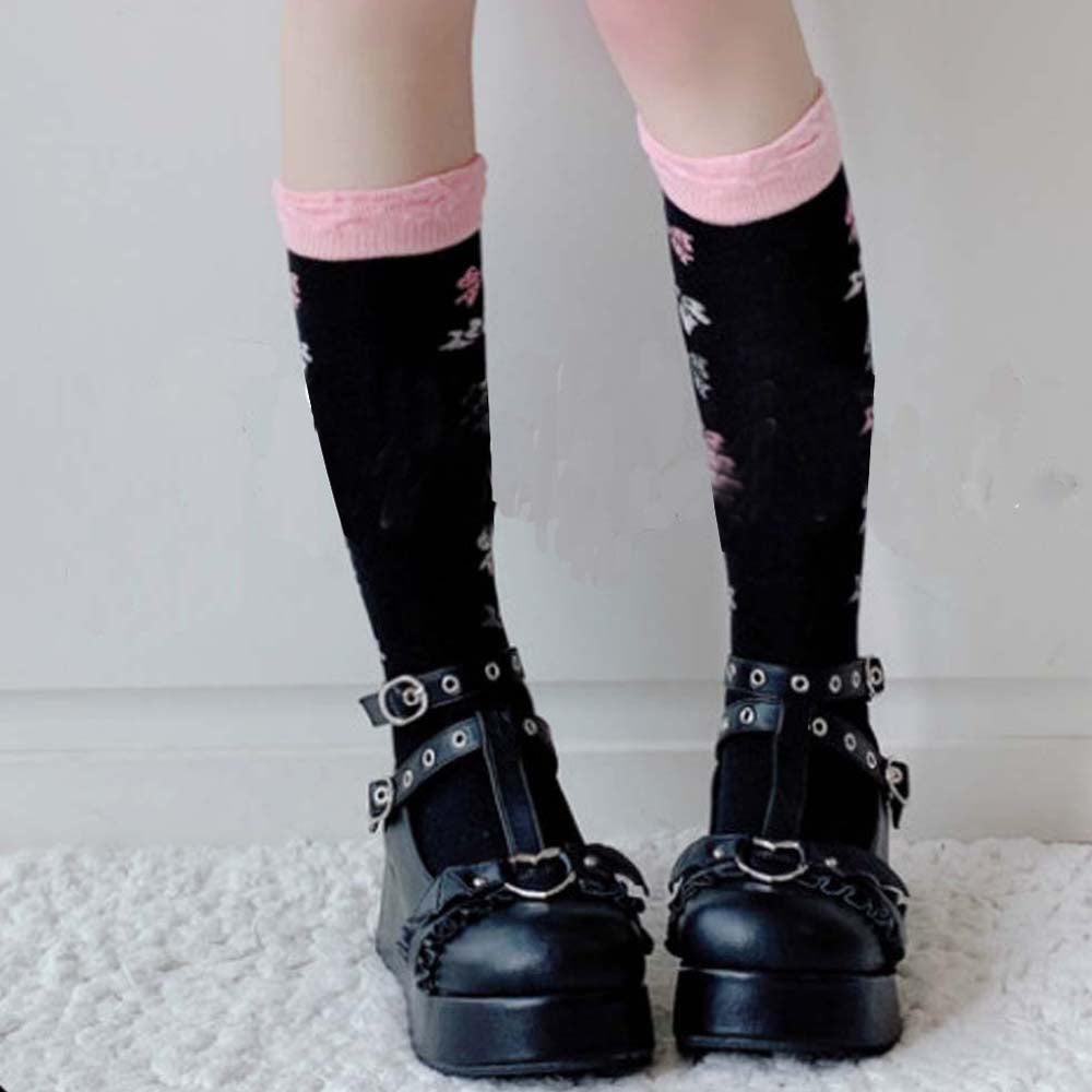 Internally Increased Wedge Heel Leather Shoes