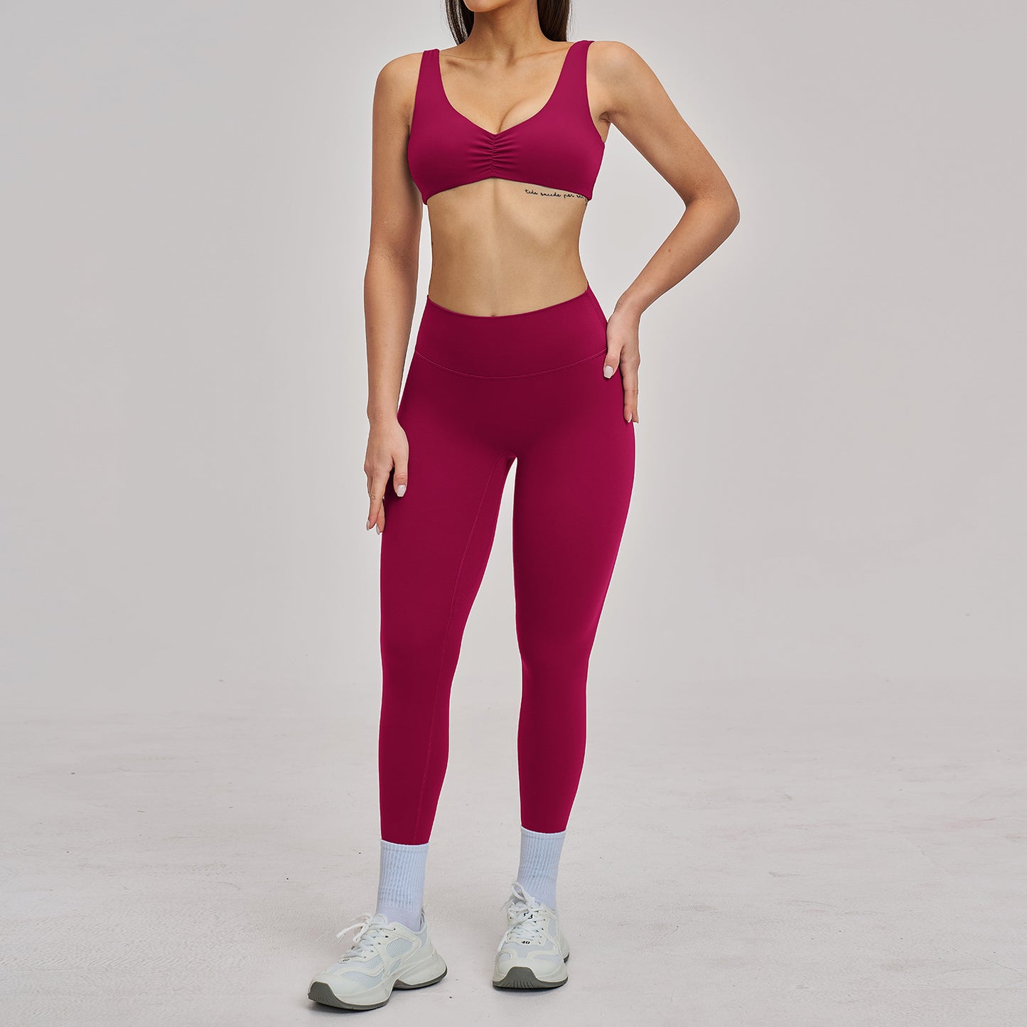 Women's Yoga Sports Running And Fitness Set