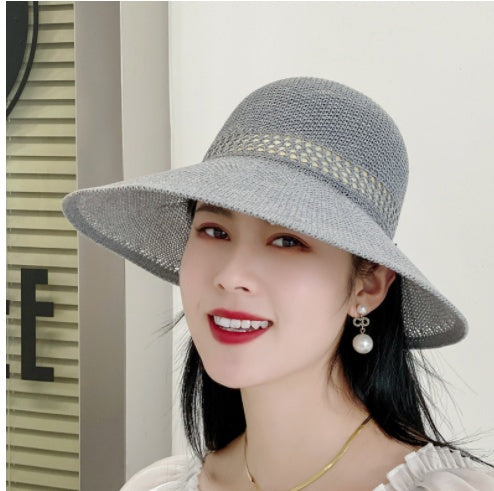 Spring Summer Casual Women's Empty Top  Net Red Sun Hat
