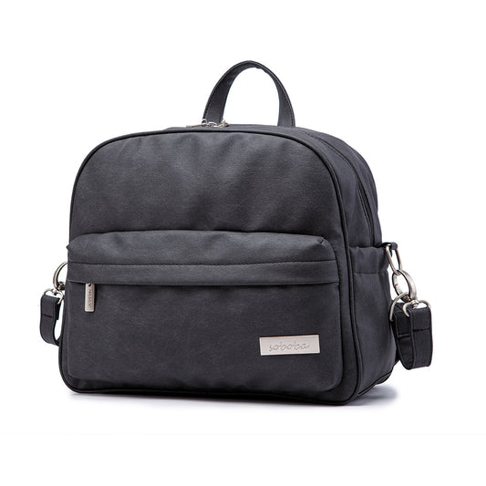 Solid Color Baby Stroller Backpack Mummy Bag