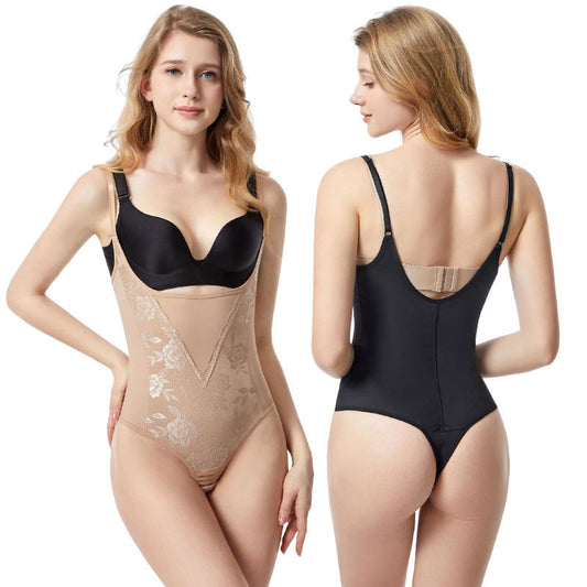 Women's Fashion Halter Bra Shaping Jumpsuit