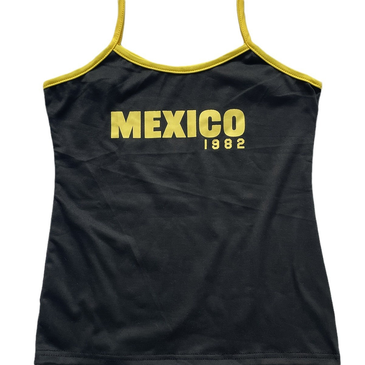 Aesthetic Retro T-shirt Vest Letter Print Pattern