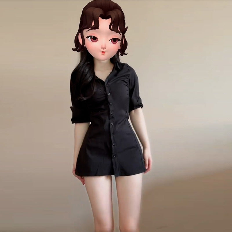 Elegant High-end Fitted Blouse For Summer