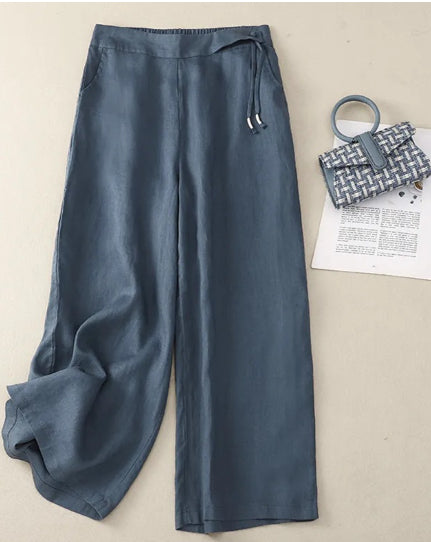 Loose Retro Wide Leg Pants High Waist Drooping Casual Pants