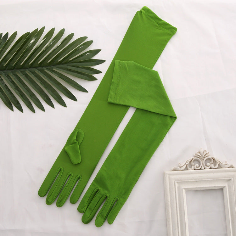 50cm Over Elbow Performance Matte Stretch Gloves