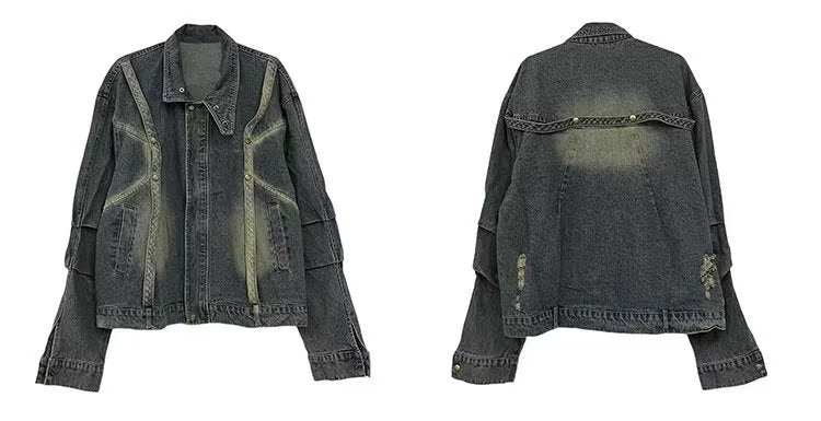 Men's Niche American Vintage Denim Jacket