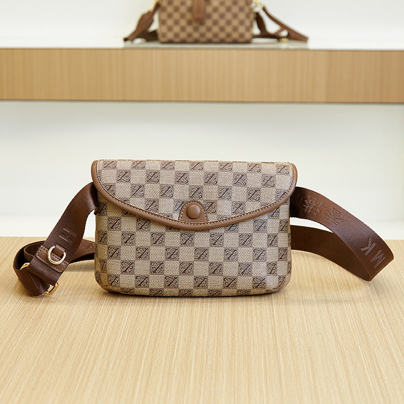 Women's Bag New Small Square Fashion Retro Printing