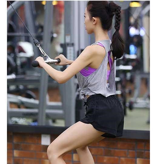 Women's anti-failure mesh yoga pants