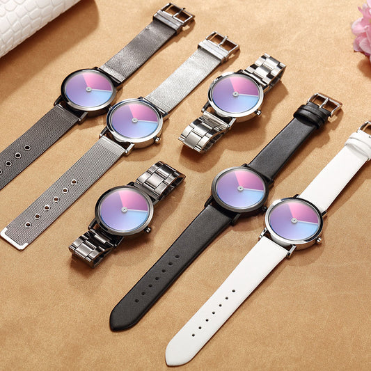 Gradient quartz watch