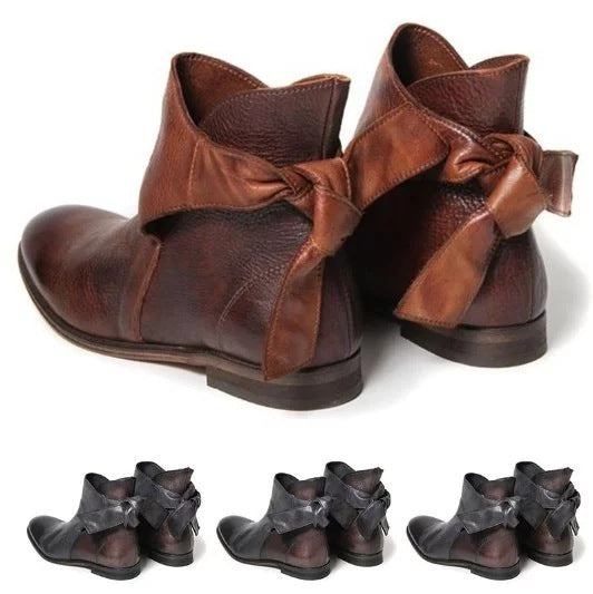 Læderstøvler af høj kvalitet med ortopædiske såler