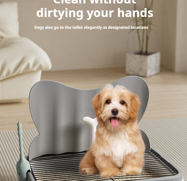 Large Dog Anti-stepping Easy To Clean Pet Dog Urinal