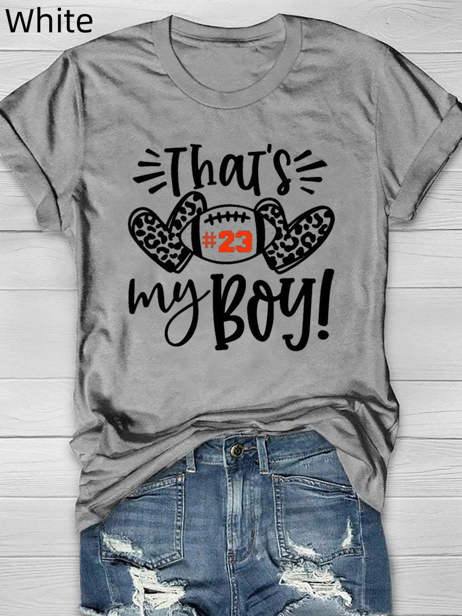 Printed Street Short Sleeve Sports T-shirt For Women