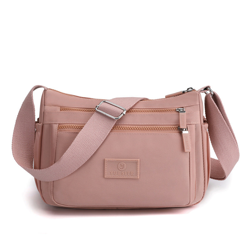 Casual And Lightweight Multi-compartment Waterproof All-match Messenger Bag