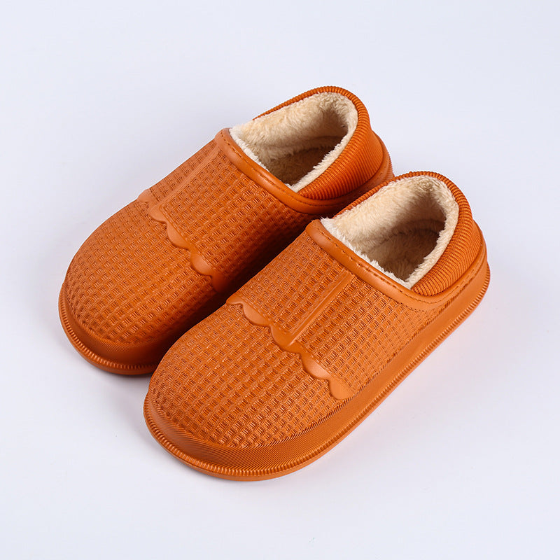 Warm outdoor parent-child cotton shoes