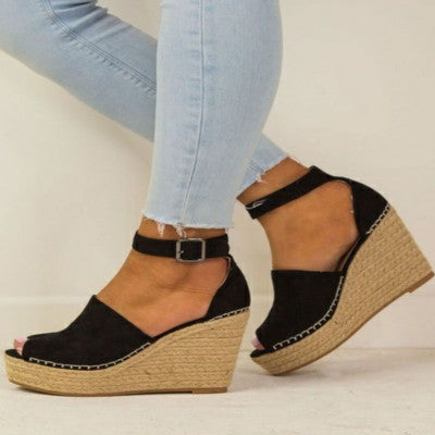 Straw hemp rope fisherman sandals