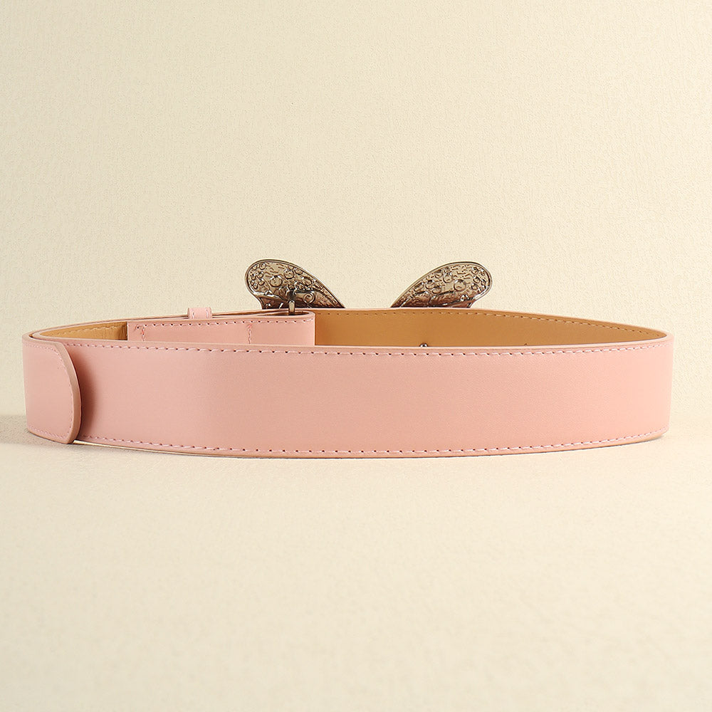 Women's Metal Large Butterfly Belt Simple Vintage Belt Sweet Trend Accessory