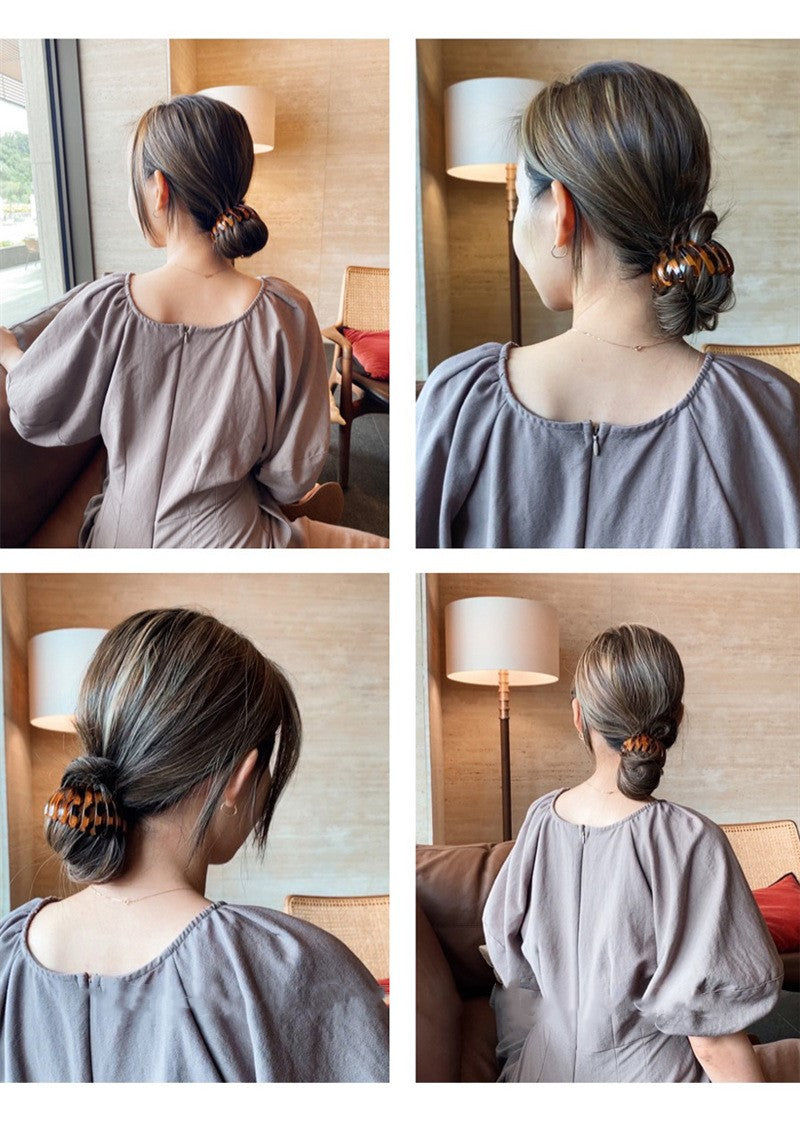 Koreansk Retro Geometrisk Elastisk Hårelastik