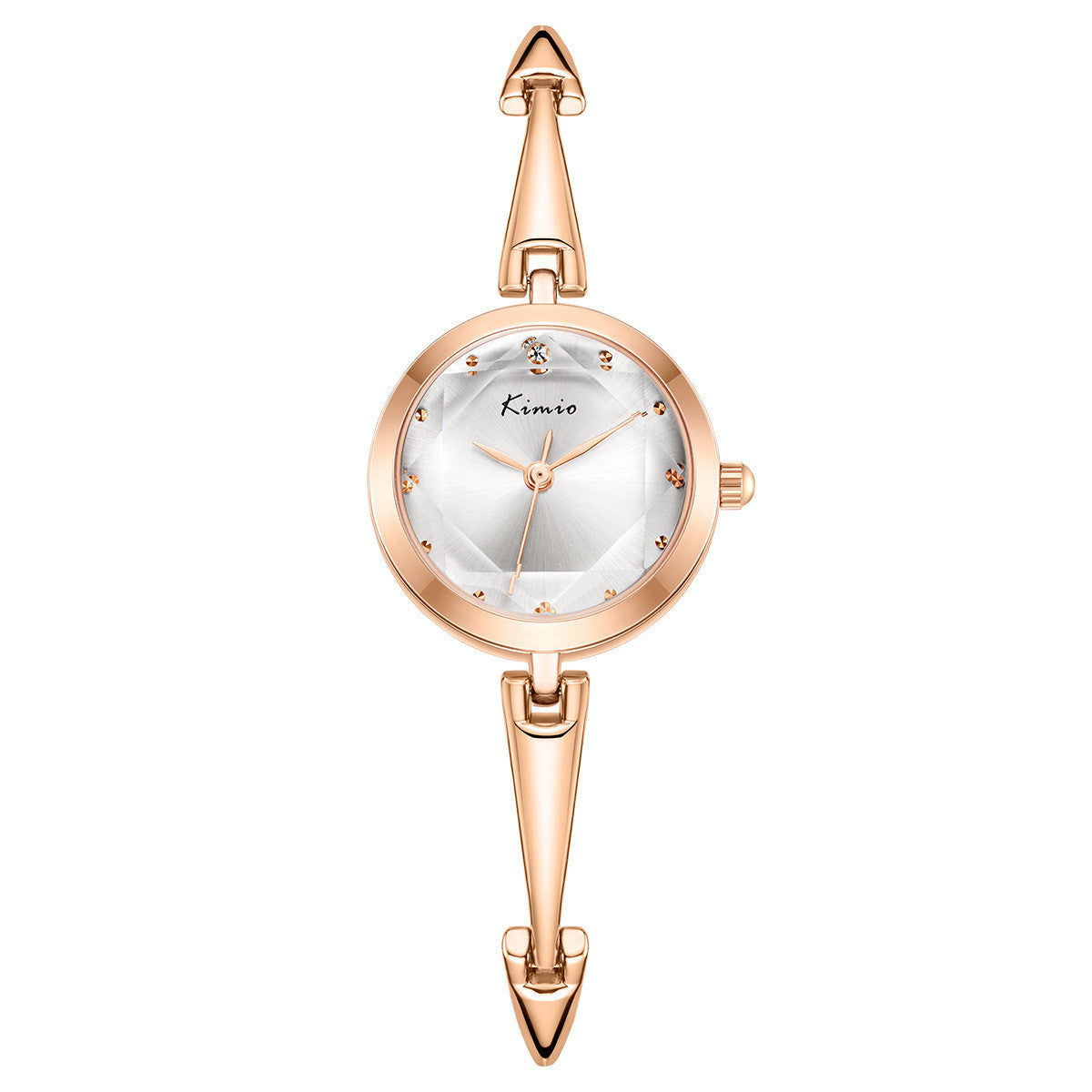Gradient color small female quartz watch